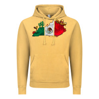 Vintage Mustard mexica kentucky Vintage Hoodie - CowhideDigitalArt