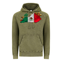 Vintage Olive mexica kentucky Vintage Hoodie - CowhideDigitalArt