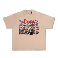Burro always remember heroes Urban Heavy Tee - JahusDesignShop
