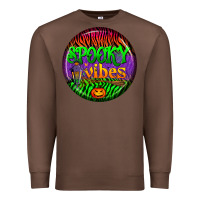 Chestnut halloween round earrings 2 Premium Sweatshirt - BundleAndBundleShop