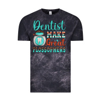 Cloud Black dentist make great flossophers Vintage Tee - JahusDesignShop