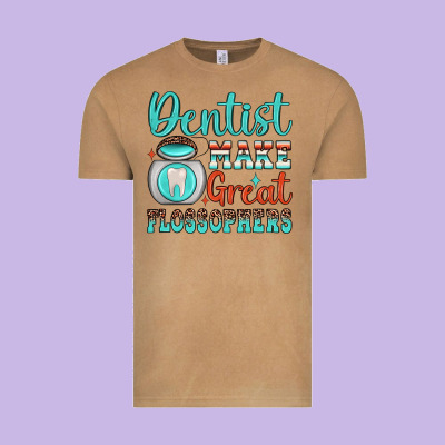 Dentist Make Great Flossophers Vintage Tee Designed By Jahusdesignshop