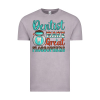 Vintage Zinc dentist make great flossophers Vintage Tee - JahusDesignShop