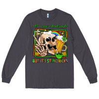 Smoke when you're dead inside but it's st patricks Long Sleeve Tee - Jasminsmagicworld