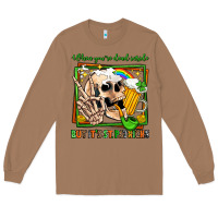 Toasted Coconut when you're dead inside but it's st patricks Long Sleeve Tee - Jasminsmagicworld