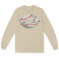 Mushroom baseball lips Long Sleeve Tee - AdoDesignShop