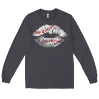 Smoke baseball lips Long Sleeve Tee - AdoDesignShop