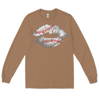 Toasted Coconut baseball lips Long Sleeve Tee - AdoDesignShop
