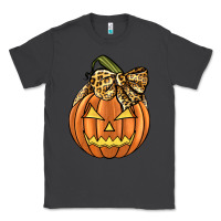 Smoke Leopard Ribbon Halloween Pumkin Classic Tee - JahusDesignShop