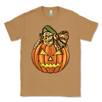 Toasted Coconut Leopard Ribbon Halloween Pumkin Classic Tee - JahusDesignShop