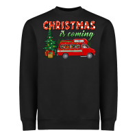 Black christmas is coming Heavyweight Sweatshirt - BundleAndBundleShop