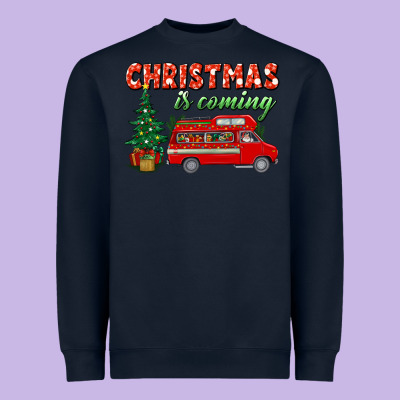 Christmas Is Coming Heavyweight Sweatshirt Designed By Bundleandbundleshop