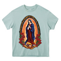 Arona Our Lady Of Guadalupe Heavy Core Tee - RanaPortraitStore