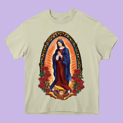 Heavy Core Tee Our Lady Of Guadalupe