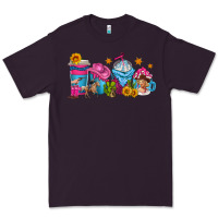Plum cowgirl coffee cups Premium Tee - texasbilliewilder
