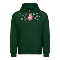 Forest Green butterflies and mom Urban Hoodie - TumblerDesignByShophia