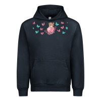 Navy butterflies and mom Urban Hoodie - TumblerDesignByShophia