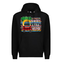 Black santa little helper Premium Hoodie - Bettercallsaul