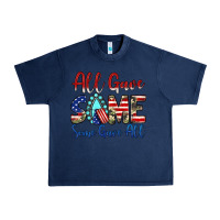 Navy all gave some some gave all Urban Heavy Tee - JahusDesignShop