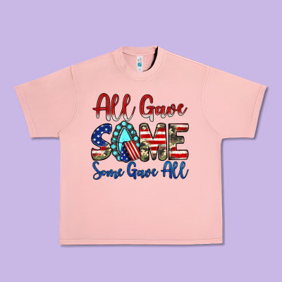 All Gave Some Some Gave All Urban Heavy Tee Designed By Jahusdesignshop