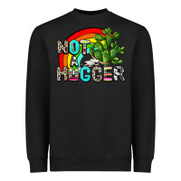 Black not a hugger Heavyweight Sweatshirt - AdoDesignShop