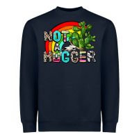 Navy not a hugger Heavyweight Sweatshirt - AdoDesignShop