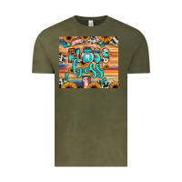 Vintage Olive floss boss Vintage Tee - JahusDesignShop