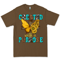 Cacao created with a purpose Premium Tee - texasbilliewilder