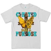Dove Grey created with a purpose Premium Tee - texasbilliewilder