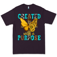 Plum created with a purpose Premium Tee - texasbilliewilder