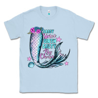 Dusty Blue sassy since birth salty by choice Classic Tee - JahusDesignShop