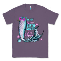 Lavender sassy since birth salty by choice Classic Tee - JahusDesignShop