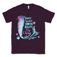 Plum sassy since birth salty by choice Classic Tee - JahusDesignShop
