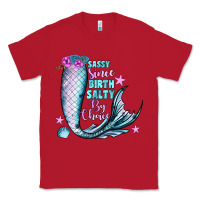 Red sassy since birth salty by choice Classic Tee - JahusDesignShop