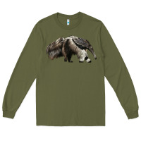 Army Green anteaters Long Sleeve Tee - LillyAllenDesigns
