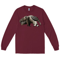 Burgundy anteaters Long Sleeve Tee - LillyAllenDesigns