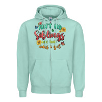 Seafoam aint no siblings like that ones i got Zipper Hoodie - MaliasSmallBusiness
