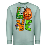Seafoam love halloween Premium Sweatshirt - BundleAndBundleShop