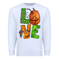 White love halloween Premium Sweatshirt - BundleAndBundleShop