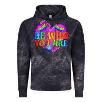 Cloud Black be who you are Vintage Hoodie - HRA Design Shop