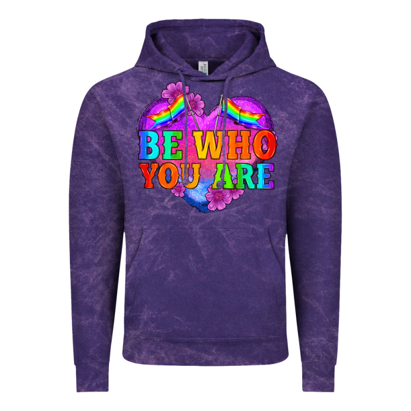 Be Who You Are Vintage Hoodie by HRA Design Shop | Teevron