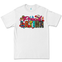 White proud latina Premium Tee - Zillion Design Studio