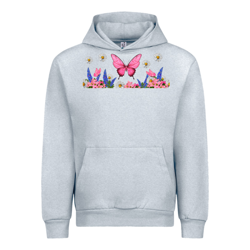 Butterflies And Flowers Urban Hoodie by TumblerDesignByShophia | Teevron