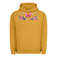 Pigment Peanut Butter butterflies and flowers Urban Hoodie - TumblerDesignByShophia