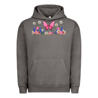 Pigment Tornado butterflies and flowers Urban Hoodie - TumblerDesignByShophia