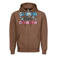 Chestnut glamma glam grandma Zipper Hoodie - MaliasSmallBusiness