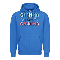 True Royal glamma glam grandma Zipper Hoodie - MaliasSmallBusiness