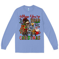 Colony Blue when you're dead inside but it's christmas Long Sleeve Tee - Jasminsmagicworld