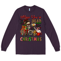 Plum when you're dead inside but it's christmas Long Sleeve Tee - Jasminsmagicworld