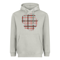 Moon Dust Christmas Tartan Patch Heavyweight Hoodie - BundleAndBundleShop